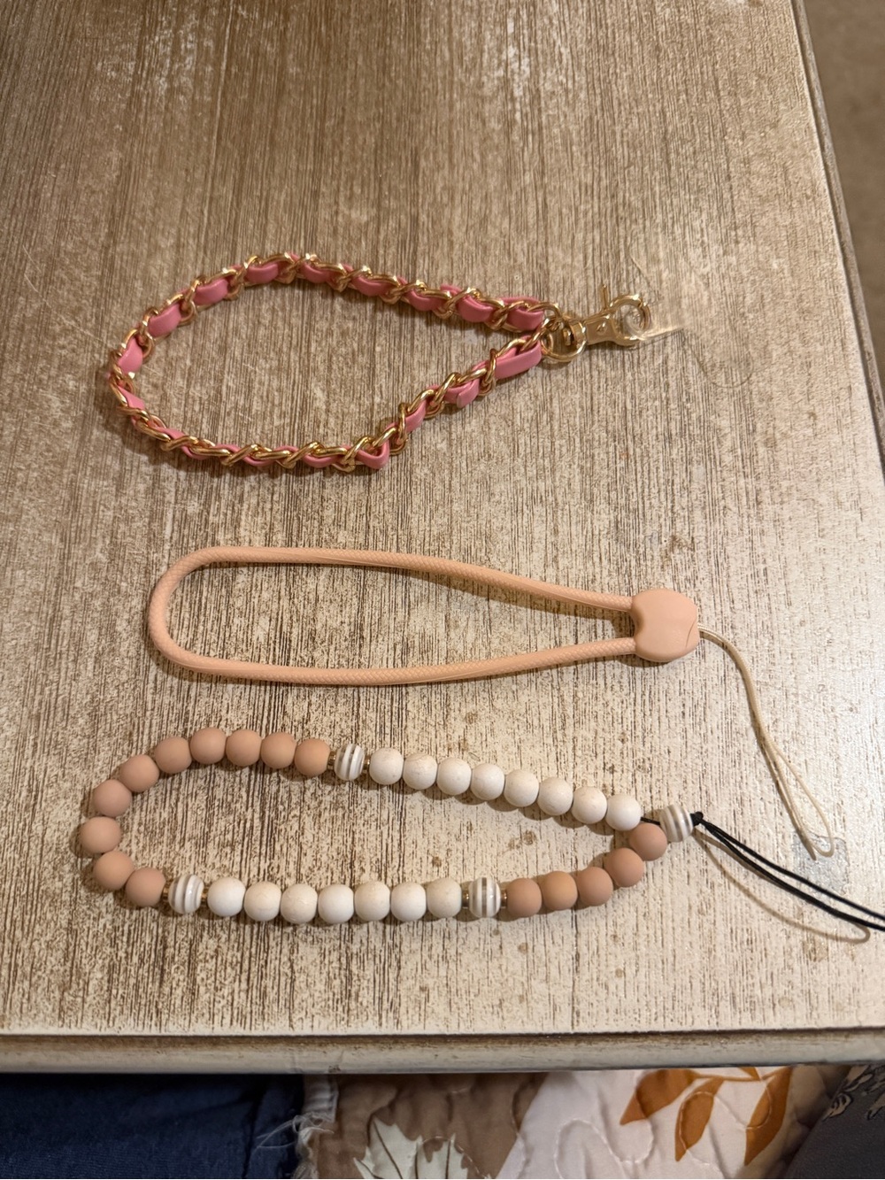Set of 3 Variety Phone Charms/Wristlets